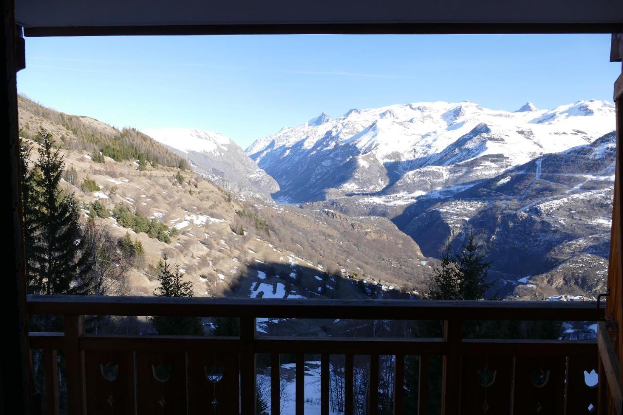 Studio coin montagne à Auris en Oisans avec vue magnifique Exterior foto