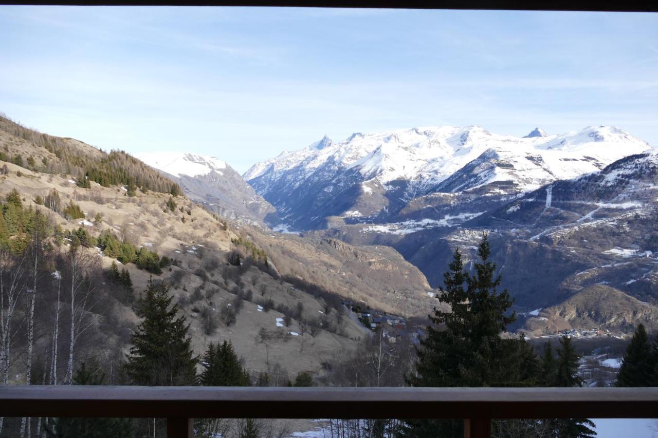 Studio coin montagne à Auris en Oisans avec vue magnifique Exterior foto