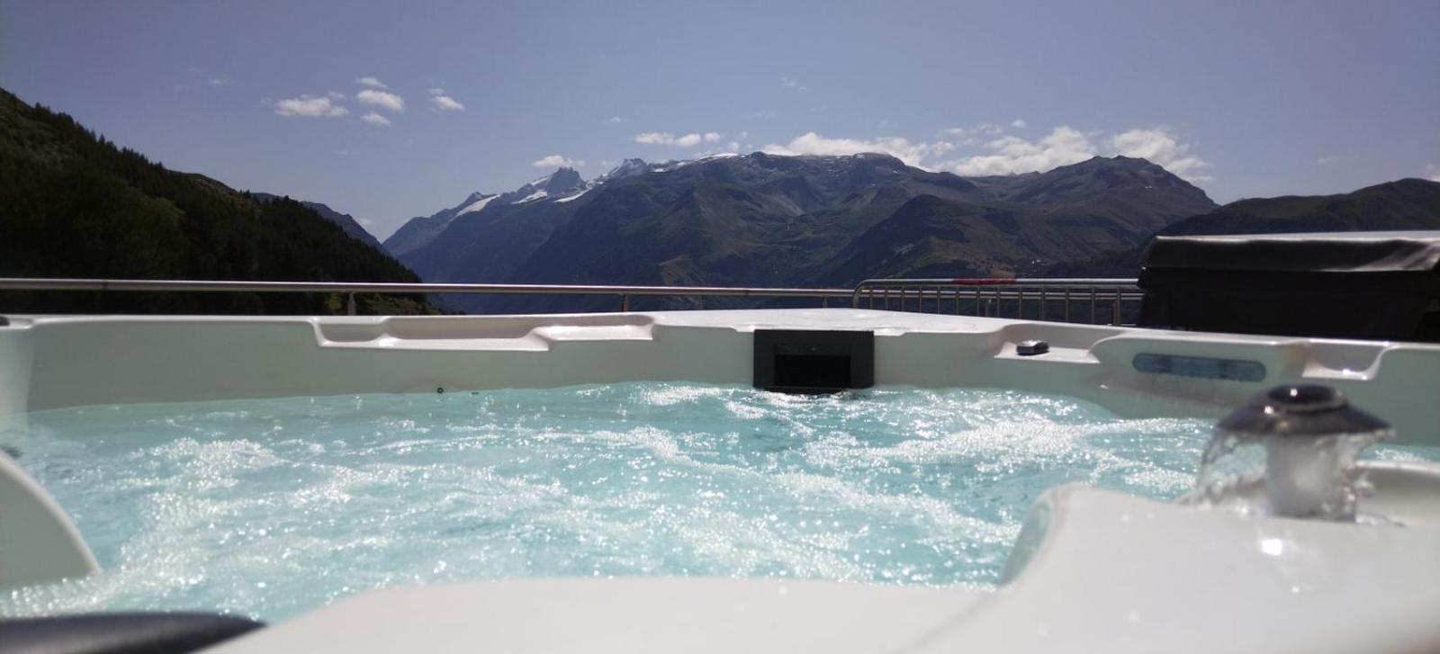 Studio coin montagne à Auris en Oisans avec vue magnifique Exterior foto
